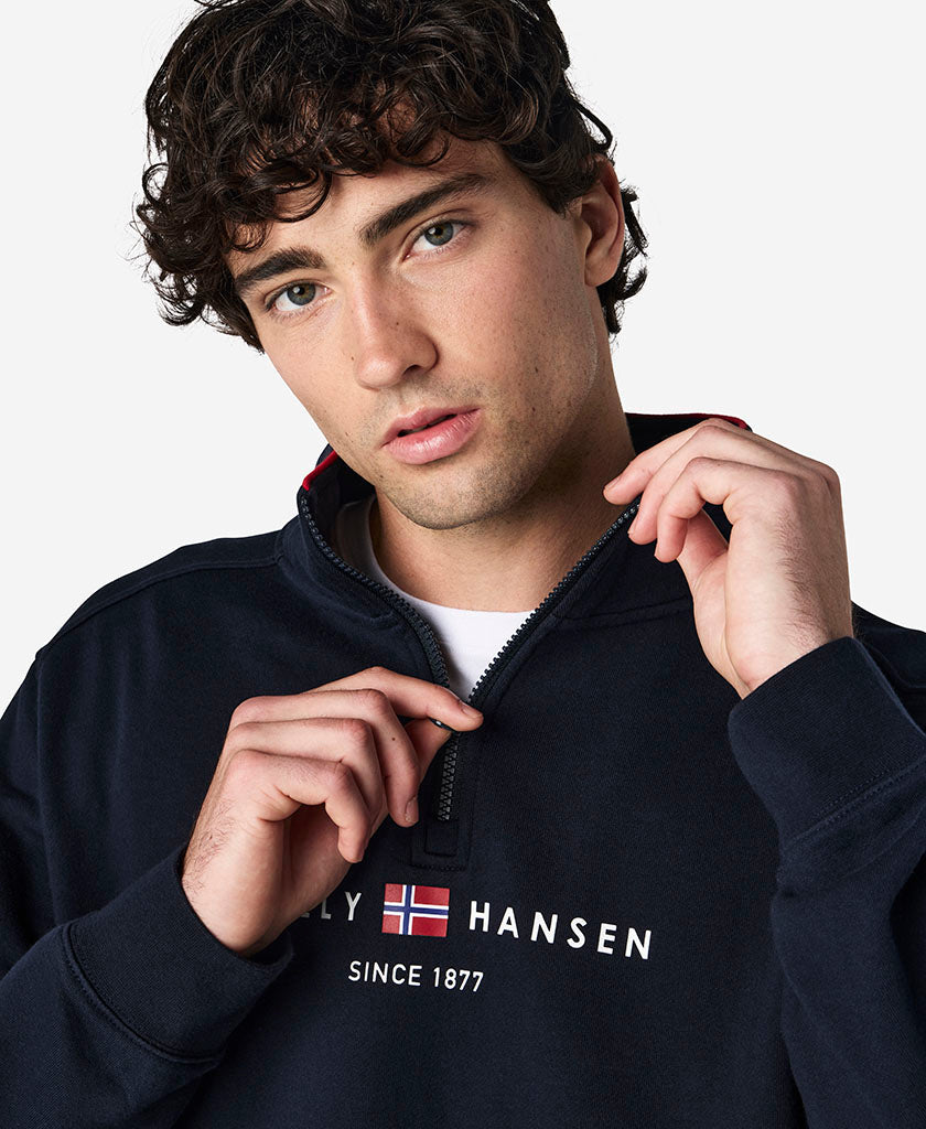 nordic half zip fleece