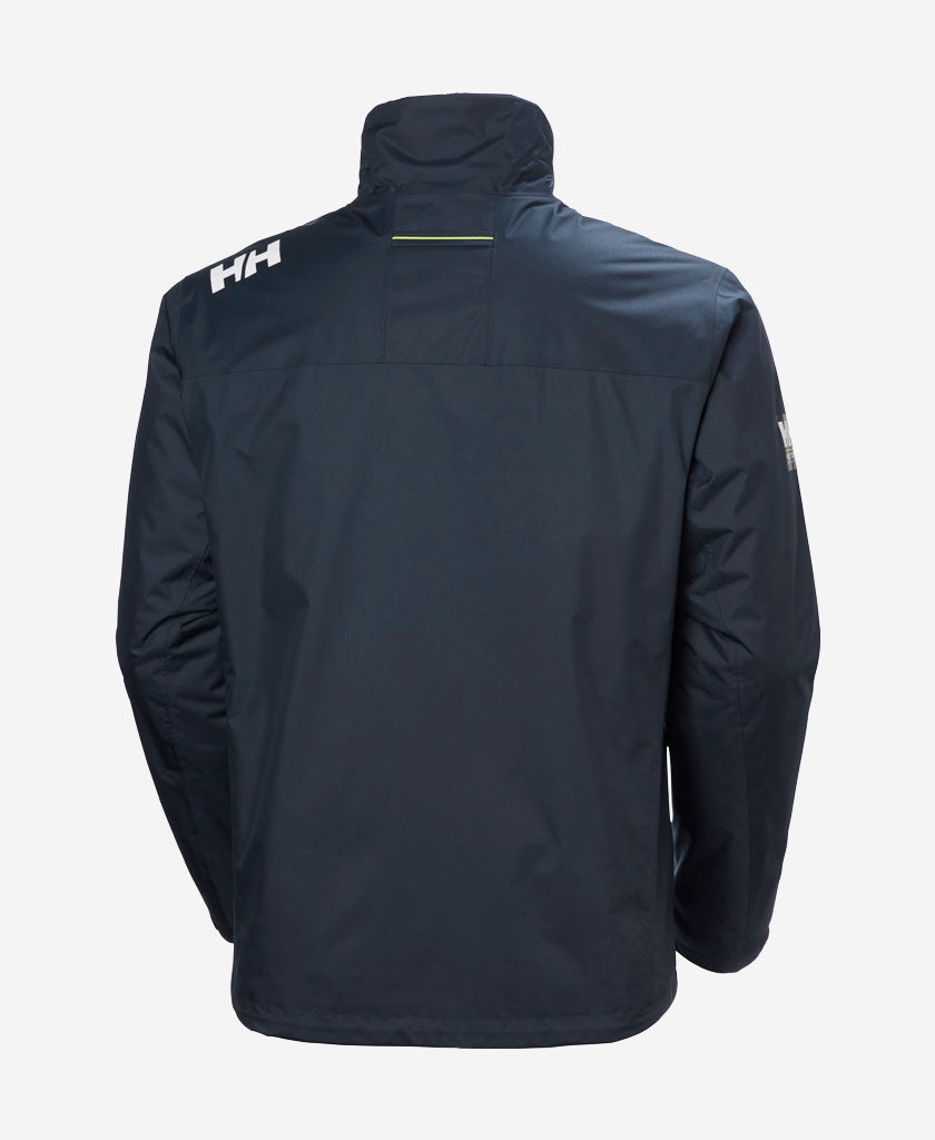 crew hooded pile jacket