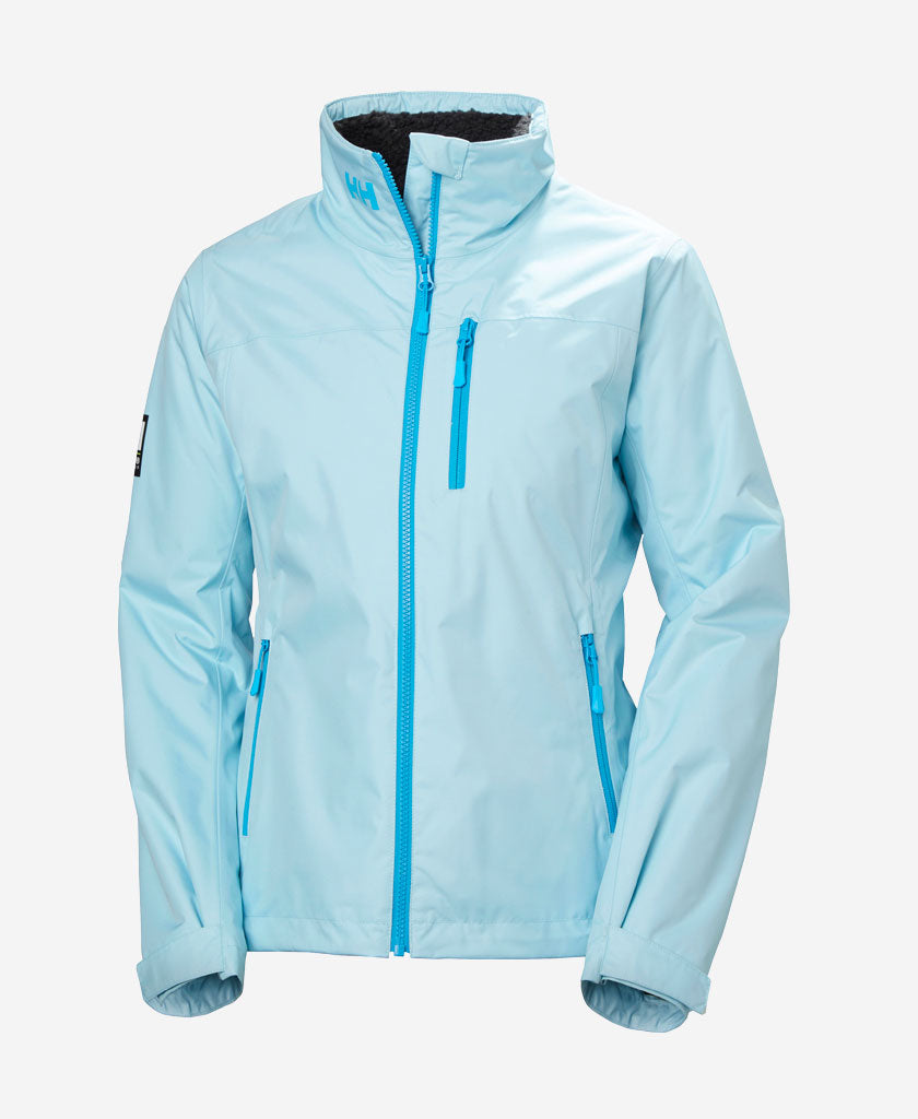 w crew hooded pile jacket