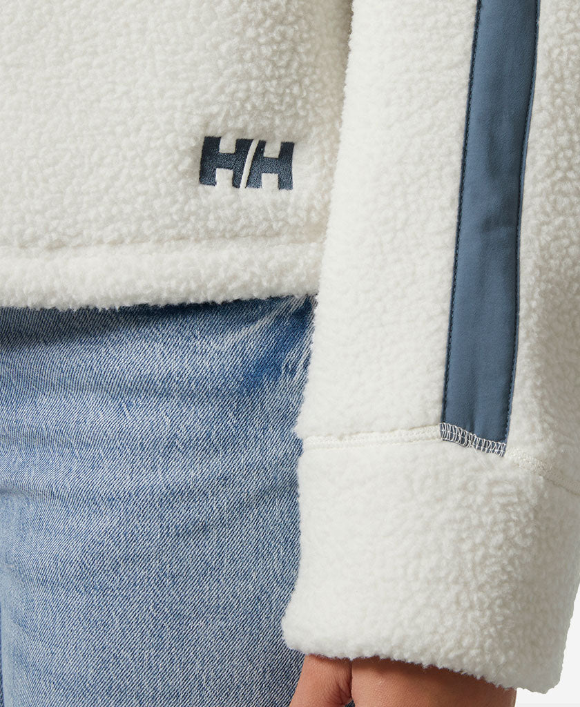 w imperial pile zip pullover