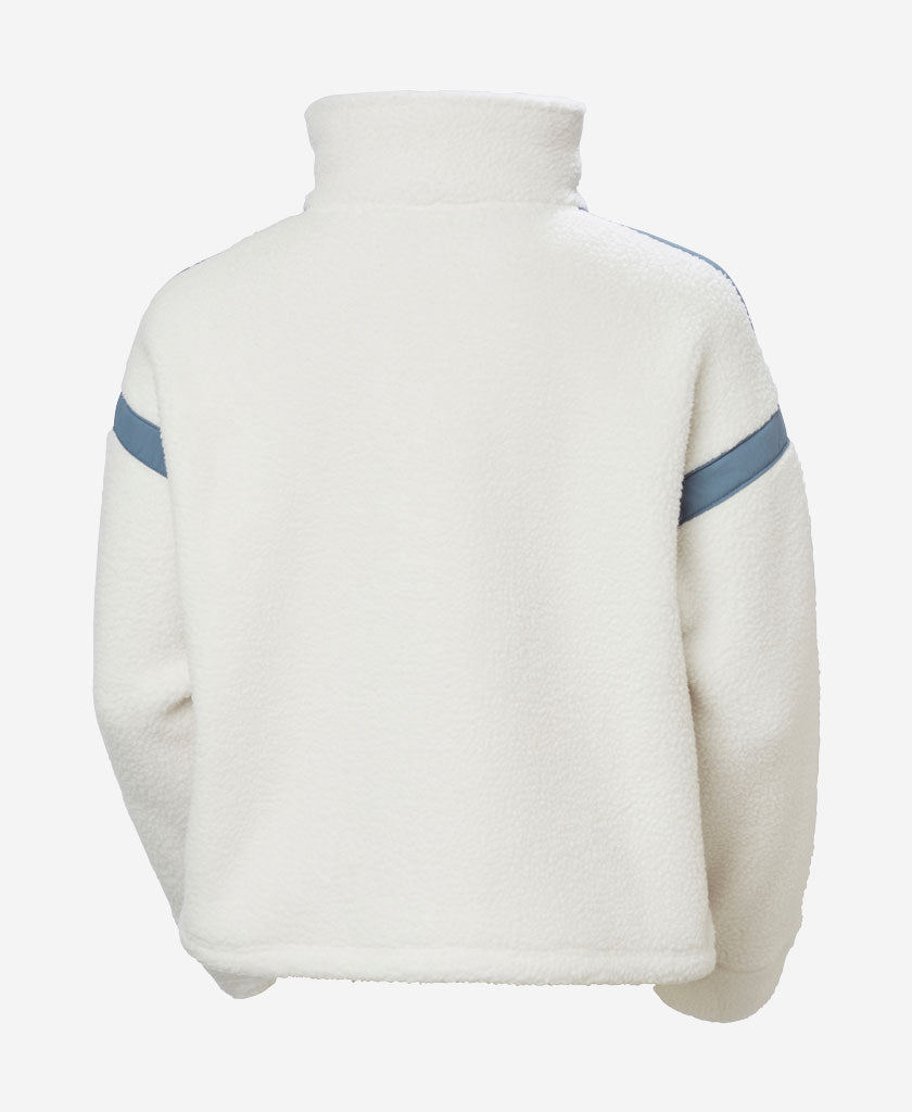 w imperial pile zip pullover